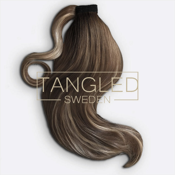 Tangled Ponyo Swirl - Wrap on Ponytail 